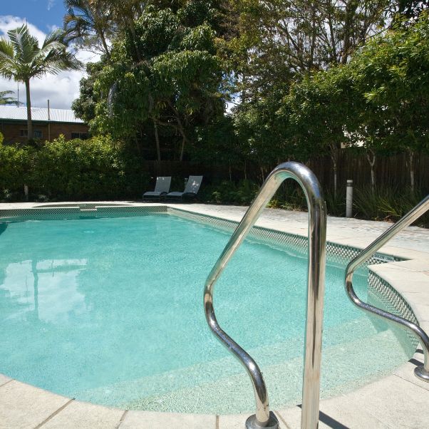 residential pool at backyard church point la